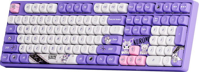 Akko Kuromi 5108B Plus 100% V3 Piano Pro Hot-Swappable Wireless Mechanical Keyboard