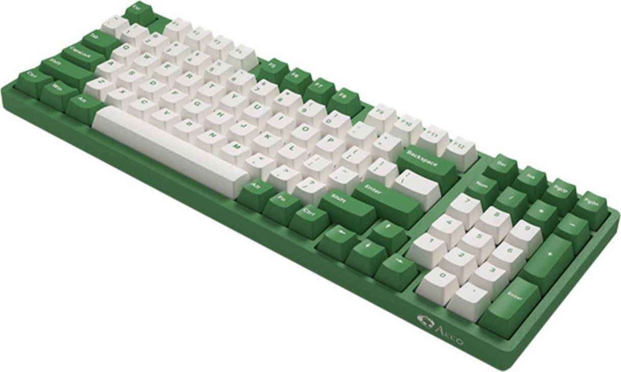 Akko Matcha Red Bean 3098B Plus 1800 CompactV3 Piano Pro Hot-Swappable Wireless Mechanical Keyboard