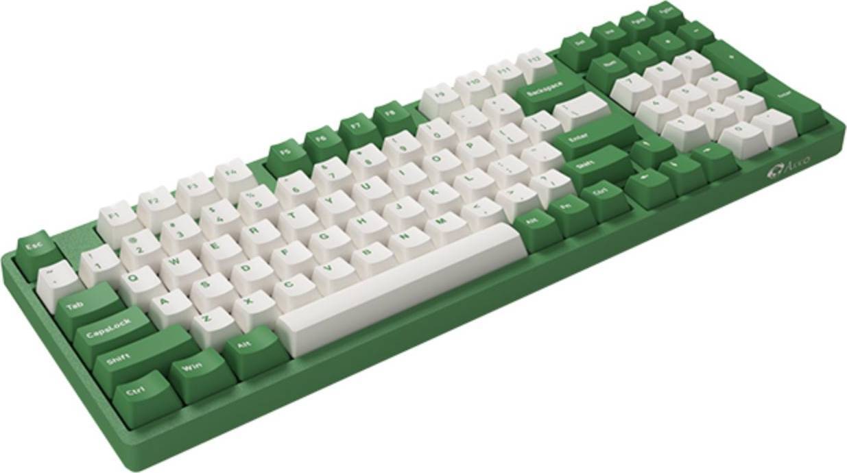 Akko Matcha Red Bean 3098B Plus 1800 CompactV3 Piano Pro Hot-Swappable Wireless Mechanical Keyboard