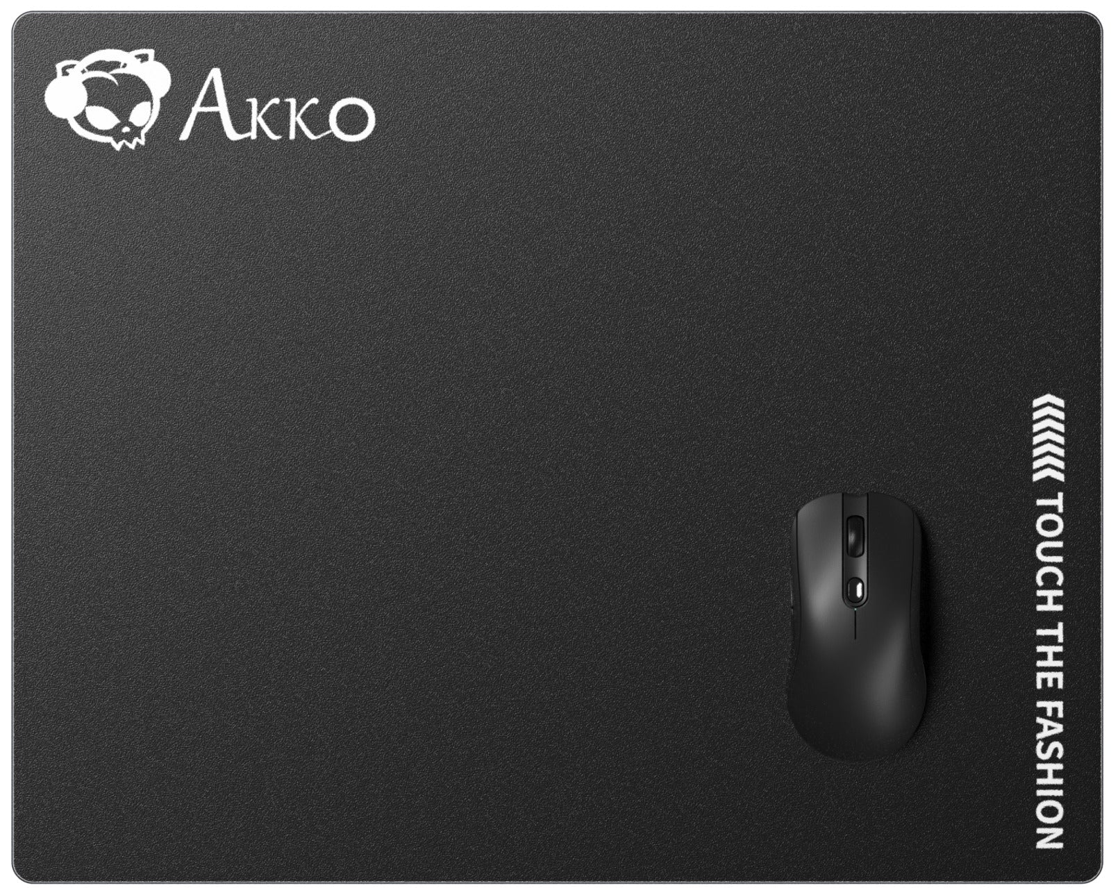Akko Glass Gaming Mousepad - Black