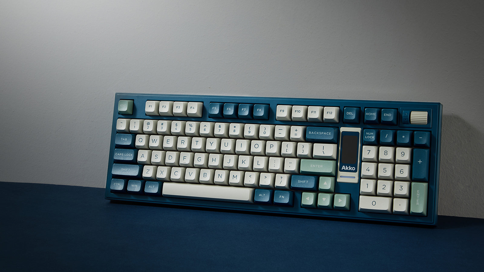 Akko Ink Green 5098B 1800 Compact Kailh Ice Cream Pink Hot-Swappable Wireless Mechanical Keyboard