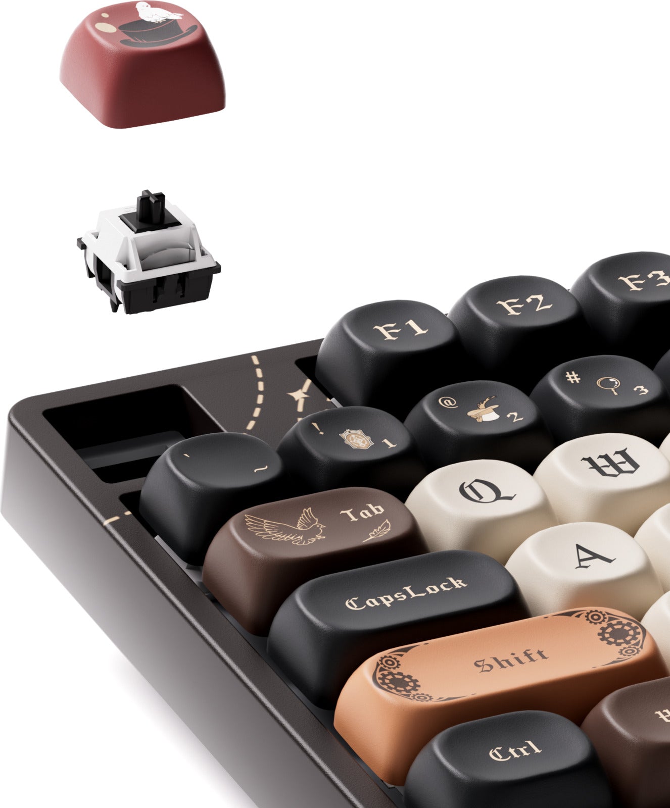 Akko Lord of Mysteries 5108B Plus 100% V3 Piano Pro Hot-Swappable Wireless Mechanical Keyboard