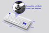 Akko MOD 007B PC 75% V3 Blue on White Piano Pro Wireless Mechanical Keyboard