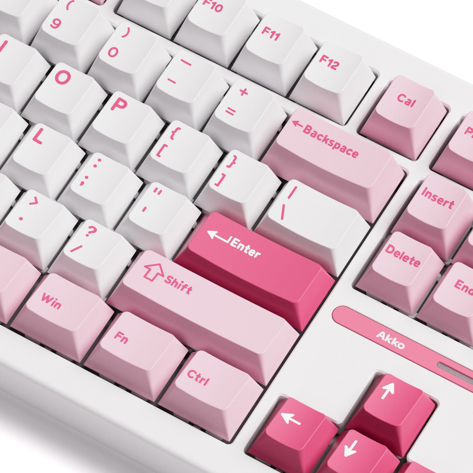 Akko Prunus Lannesiana TAC87 TKL Stellar Rose Hot-Swappable Wireless Mechanical Keyboard