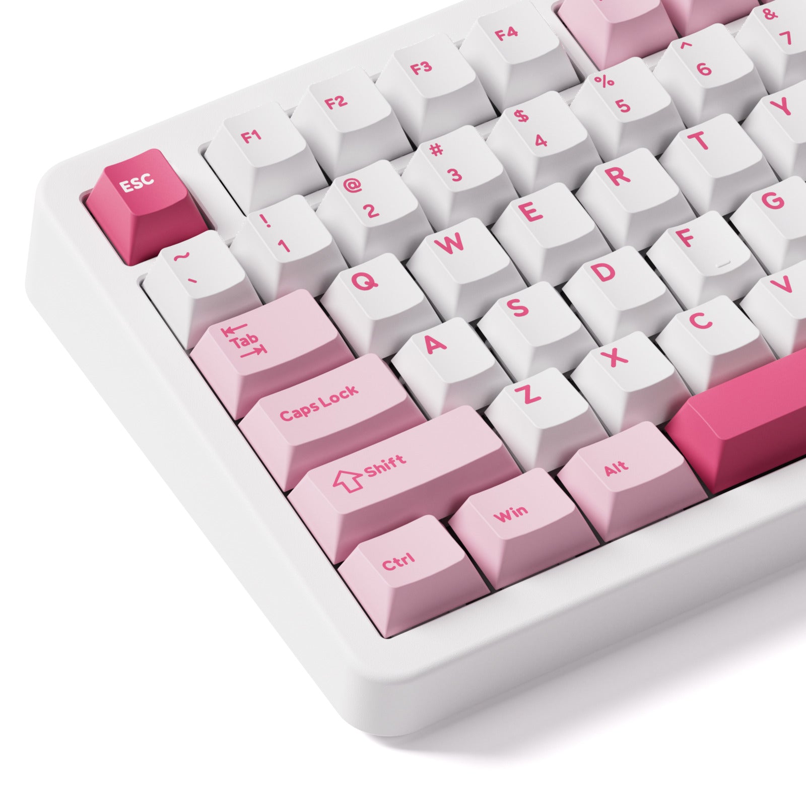 Akko Prunus Lannesiana TAC87 TKL Stellar Rose Hot-Swappable Wireless Mechanical Keyboard