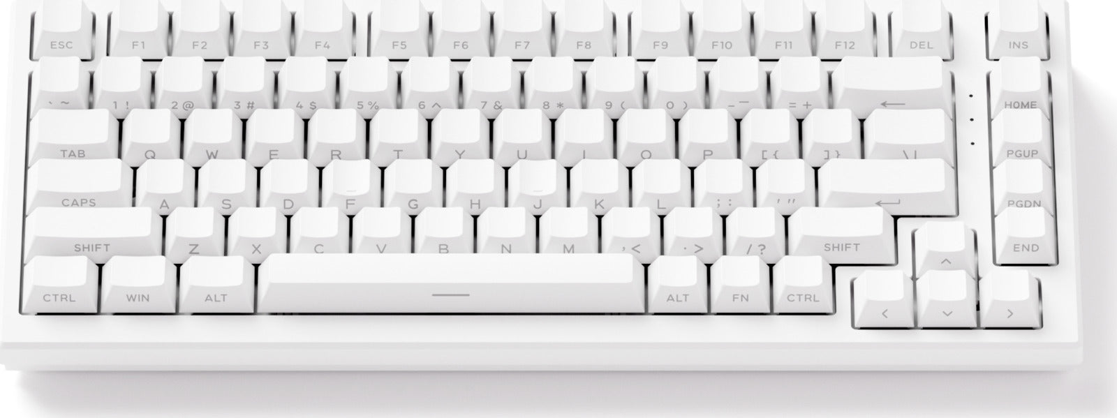 Akko TAC75 HE White 75% Magnetic AstroAim Wired Mechanical Keyboard