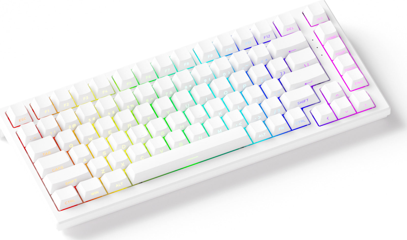 Akko TAC75 HE White 75% Magnetic AstroAim Wired Mechanical Keyboard