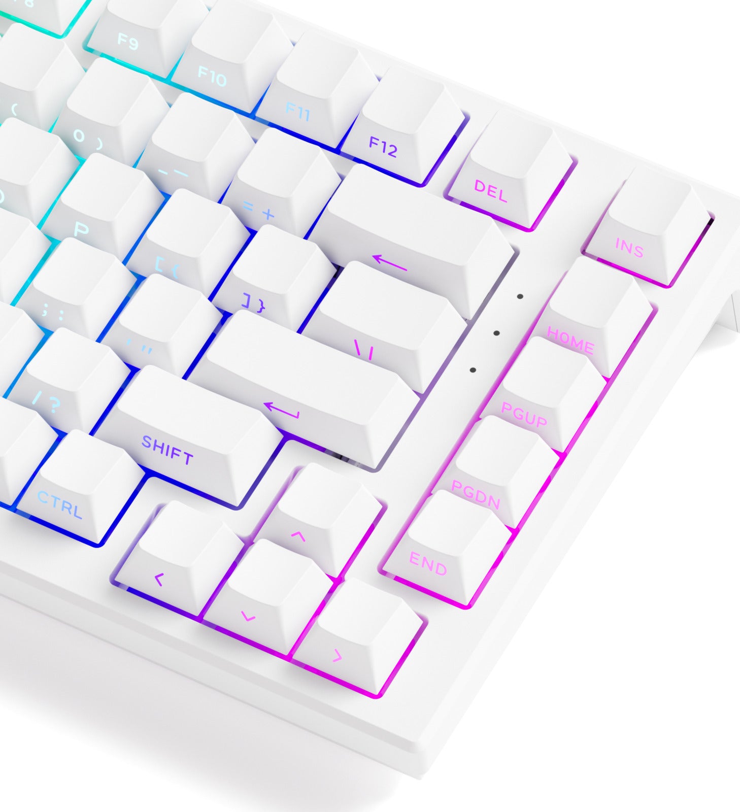 Akko TAC75 HE White 75% Magnetic AstroAim Wired Mechanical Keyboard