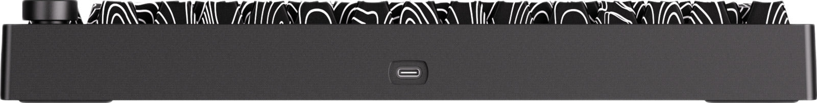 Akko x MonsGeek M1 V5 Contour Lines 75% V3 Piano Pro Black Hot-Swappable Wireless Mechanical Keyboard