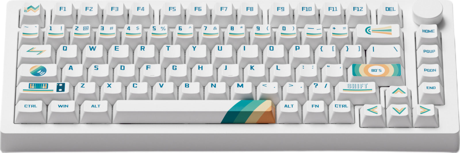 Akko x MonsGeek M1 V5 VIA 1980s V3 75% Botany Hot-Swappable Wireless Mechanical Keyboard