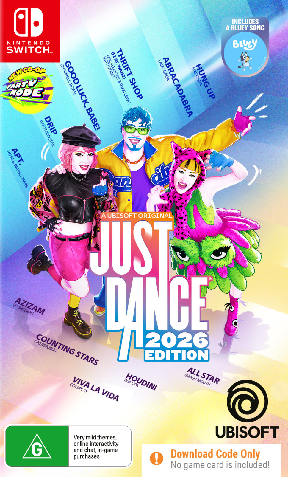 Just Dance 2026 (code in box) (Switch)