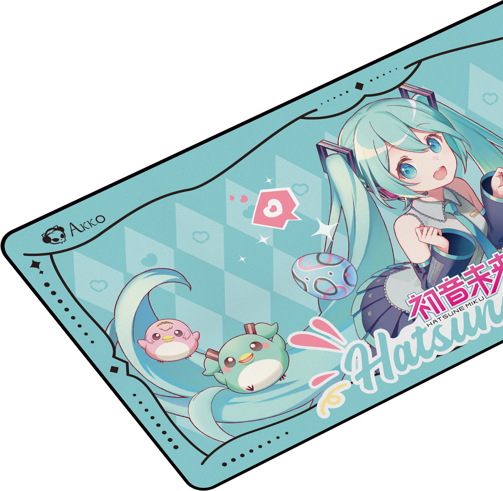 Akko x Hatsune Miku Limited Edition Mousepad