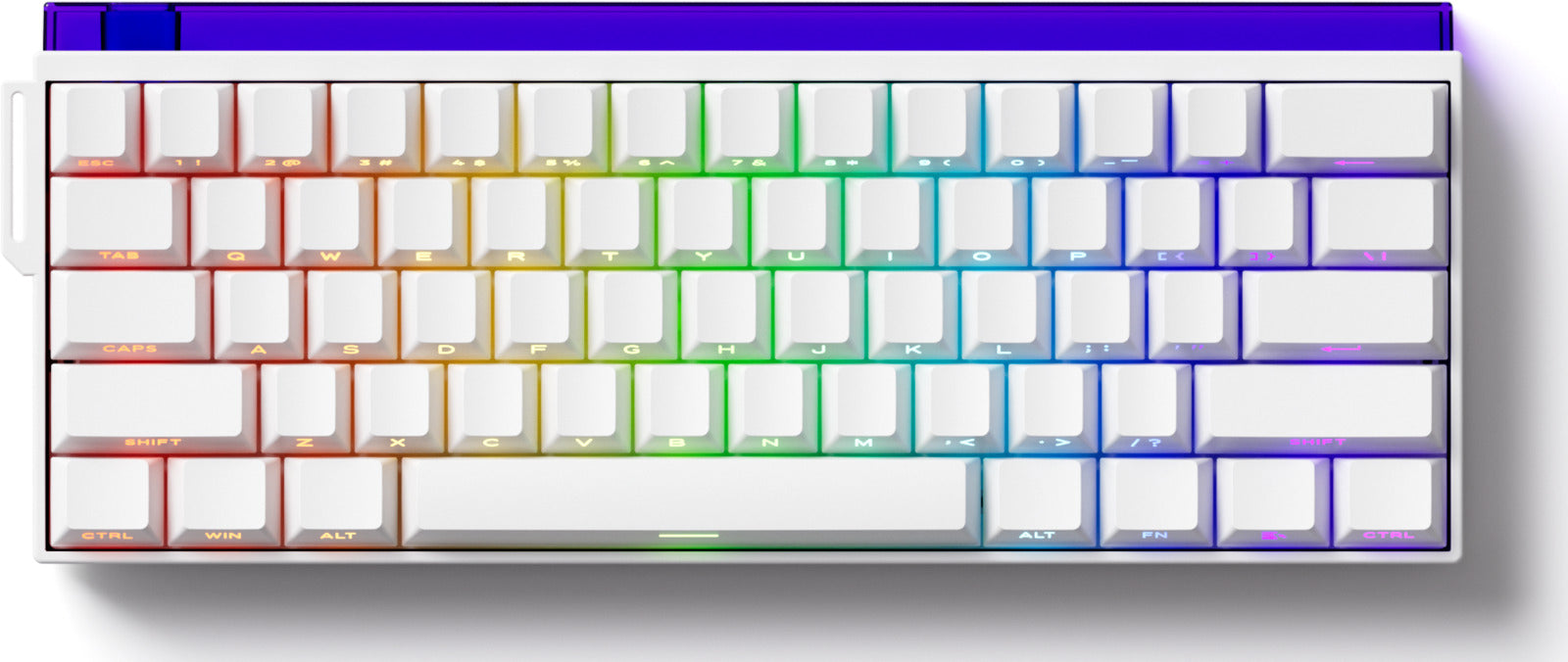 Akko x Veekos Shine60 HE Magnetic Flash SP White Wireless Mechanical Keyboard