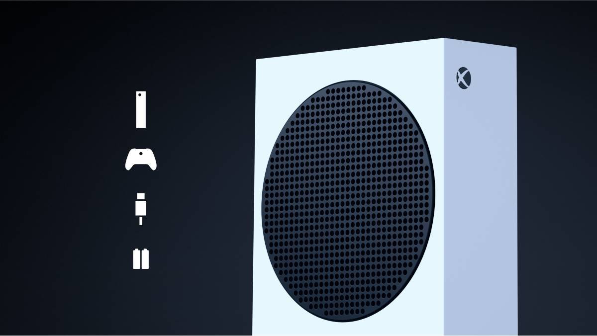 Xbox Series S 1TB Digital Console (Robot White)