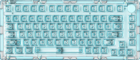 Akko: MonsGeek ICE75 Blue Crystal Pro Switch Keyboard