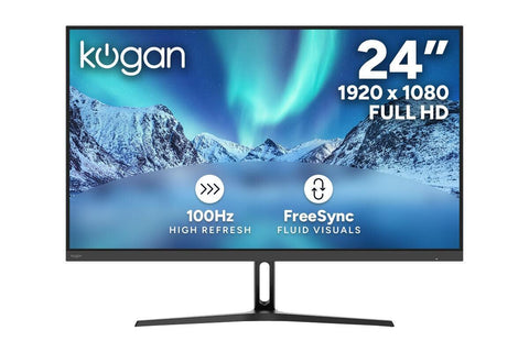Kogan 24" Full HD 100Hz Frameless FreeSync Monitor (1920 x 1080)