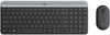 Logitech MK470 Slim Wireless Keyboard and Mouse Combo Black