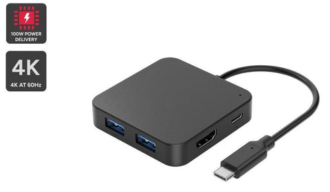 Kogan 6-in-1 100W PD USB-C Hub for PC and Tablets (4K, 60Hz)