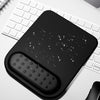 COMFEYA Non-slip Ergonomic Mouse Pad with Padded Wrist Rest - Black