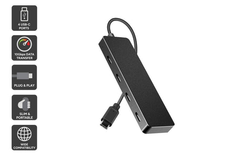 Kogan 10Gbps 4 Ports USB-C Splitter