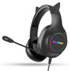 Playmax RGB Cat Ear Headset (Black)