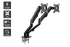 KOGAN 17"-32" Full Motion Dual Gas Spring Monitor Arm - Black