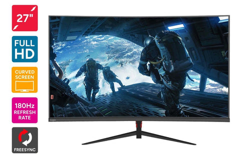 Kogan 27" Curved Full HD 180Hz 1ms FreeSync Gaming Monitor (1920 x 1080)