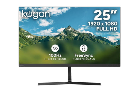 Kogan 25" Full HD 100Hz Frameless FreeSync Monitor (1920 x 1080)