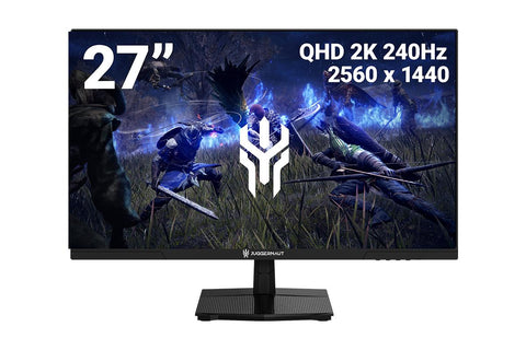 Juggernaut 27" QHD 2K 240Hz Gaming Monitor (2560 x 1440)