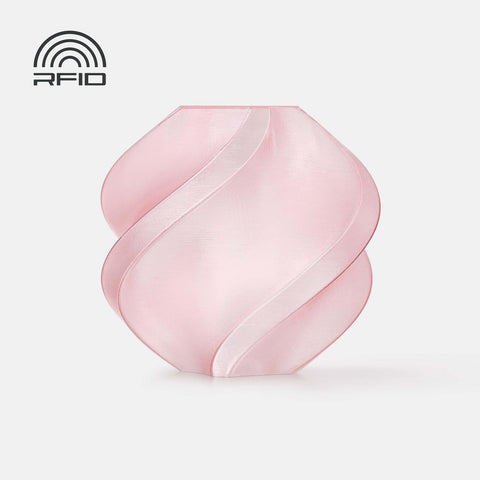 Bambu Lab PETG Translucent - 1.75mm 1kg/Roll with Reusable Spool - Pink