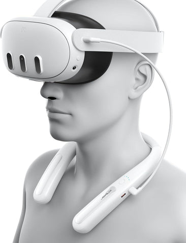 JSAUX VR Neck Power Bank - White