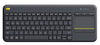 Logitech K400 Plus Wireless Touch Keyboard - Black