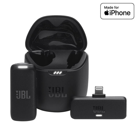JBL Quantum Stream Wireless Lightning Microphone - Black