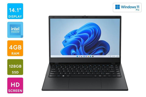 Kogan Atlas 14.1" Intel N100 USB-C Laptop with Windows 11 Pro (128GB)