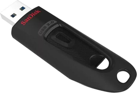 SanDisk Ultra USB 3.0 Flash Drive - 128GB (Black)