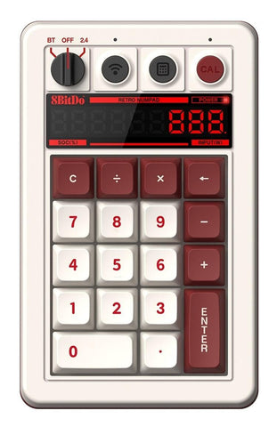 8BitDo Retro 18 Mechanical Numpad - Fami Edition