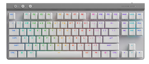 Logitech G515 Lightspeed TKL Wireless Gaming Keyboard (White / Tactile)