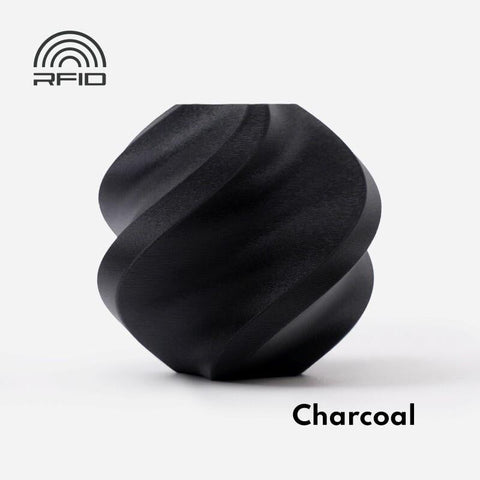 Bambu Lab PLA Matte - 1.75mm 1kg/Roll without Reusable Spool - Black