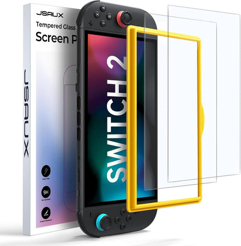 JSAUX Anti-Glare Screen Protector for Switch 2 (2 PACK)