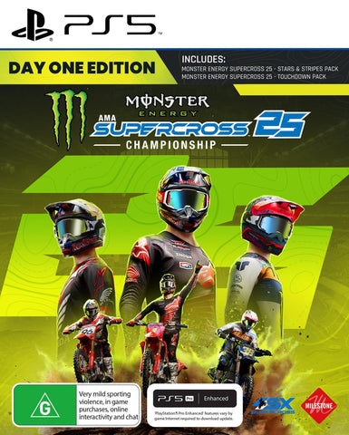 Monster Energy Supercross 25 - The Official Videogame Day One Edition