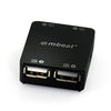 mBeat Super Mini 4-port USB 2.0 Hub with Tuck-away Cable Design