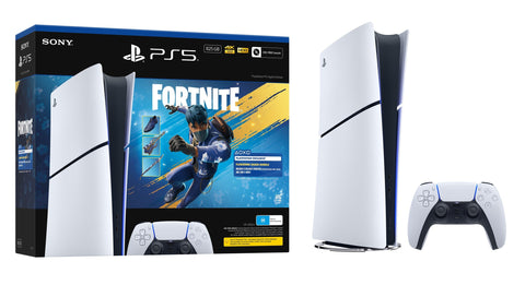 PS5 Digital Edition 825GB - Fortnite Flowering Chaos Bundle