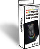Playmax RGB Gaming Mouse and Mouse mat combo (Black)