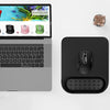 COMFEYA Non-slip Ergonomic Mouse Pad with Padded Wrist Rest - Black