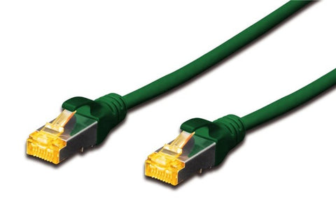 3m Digitus CAT6A S-FTP Patch Cable Green