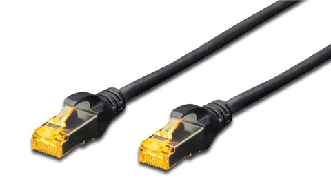 10m Digitus CAT6A S-FTP Patch Cable Black