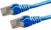 15m Dynamix Cat6 UTP Slimline Snagless Patch Lead Blue