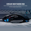 Corsair Nightsword RGB Tunable FPS/MOBA Optical Gaming Mouse - PC Games