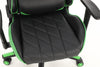 Playmax Elite Gaming Chair - Green and Black