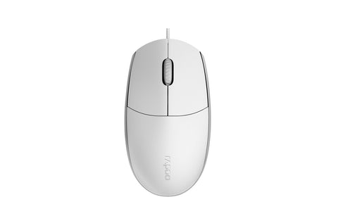 Rapoo N100 Optical Mouse - White